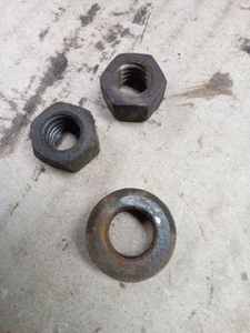 1977 Pontiac Trans Am 400 Power Steering Pump Nuts Spacer 350 455 Catalina 428 - Picture 1 of 2