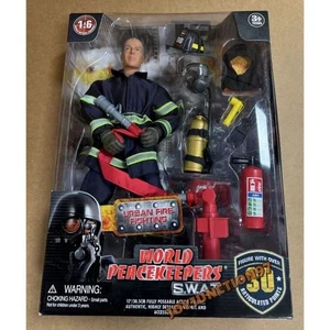 1:6 Scale World Peacekeepers FIREFIGHTER Action Figure Soldier Model Gift Idea - Picture 1 of 12