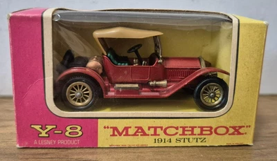 Y 8 1914 Stutz Roadster Models of Yesteryear Matchbox in F Box - Bild 1 von 4