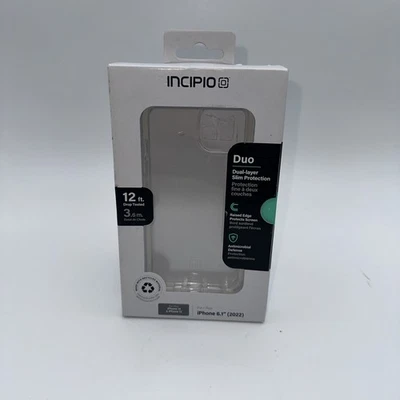 Incipio Duo Clear Hard Phone Case For Apple iPhone 13 & 14  - Image 1 of 4
