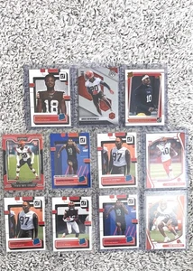 Lot of 11 Cleveland Browns Rookie RC Football Cards - NFL Team Lot - Bild 1 von 11