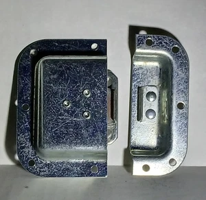 3-Spring Loaded Recessed Butterfly Twist Latch Zinc 262-200 - Picture 1 of 10