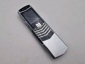 Vertu V888 Pro Mobile Phone Silver Black - Bild 1 von 13