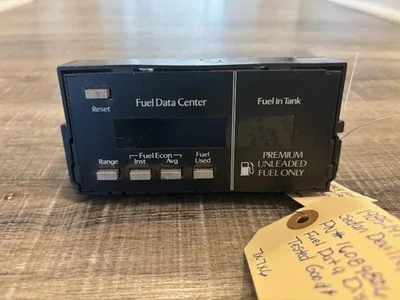 Cadillac SDV 1985-1993 tracción delantera Fleetwood pantalla de datos de combustible PN#16089826 Foto 1 de 4