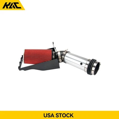 Red Filter Cold Air Intake Kit For 1999-2003 Ford F250 F350 Super Duty Excursion Foto 1 de 4