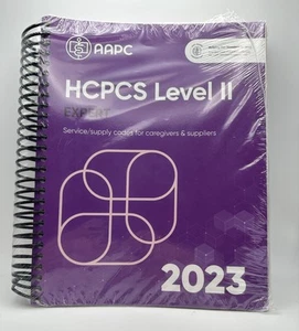 AAPC HCPCS Level II Expert 2023 Service/Supply Codes for Caregivers & Suppliers - Picture 1 of 6