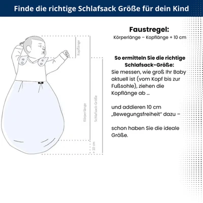 Odenwälder Sommer Schlafsack Anni light Babyschlafsack Sommer Kinderschlafsack