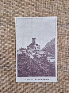 Sarre nell'800 Il Castello reale Tissoret Valle d'Aosta - Picture 1 of 1