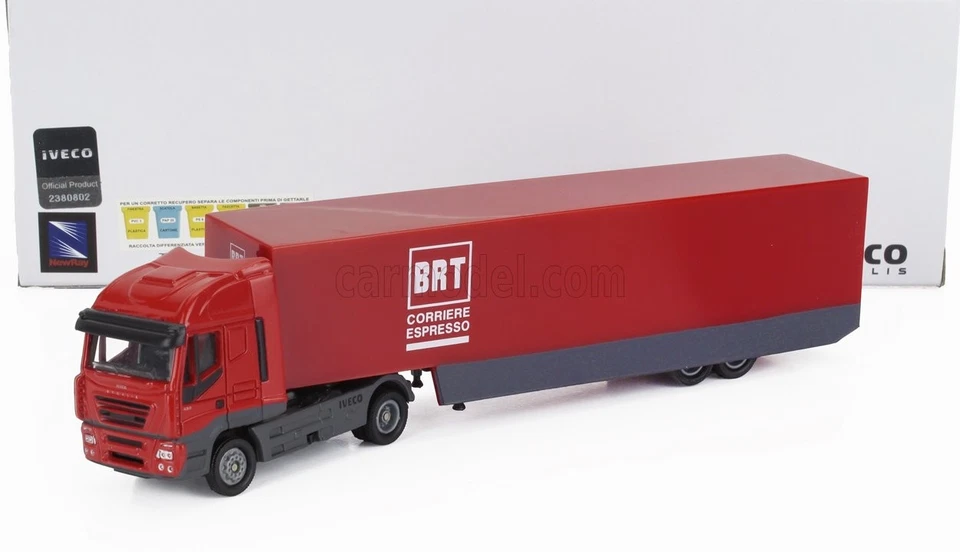 1/87 NEWRAY - IVECO FIAT - STRALIS 540 TRUCK CASSONATO BRT BARTOLINI 47043F - Immagine 1 di 1