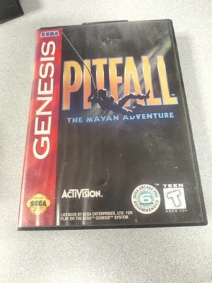 Pitfall The Mayan Adventure Sega Genesis Complete In Box - Image 1 of 3
