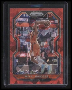 2020-21 Panini Prizm #204 Mikal Bridges Red Ice Prizms - Picture 1 of 2