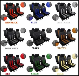 Maßgefertigte Sitzbezüge EcoLeder + Alicante Skoda Kodiaq Scout 2017 2018 2019 2020 - Bild 1 von 12