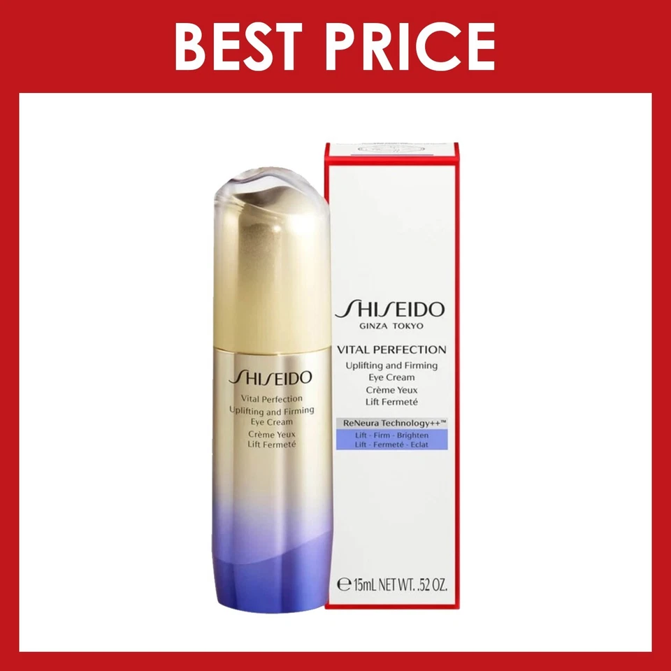 Shiseido Vital Perfection - Uplifting Firming Eye Cream 15ml / 0.52oz -NEW - Image 1 of 3