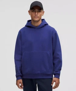 Lululemon Mens Steady State Pullover Hoodie Size Medium NWT $128 Larkspur - Picture 1 of 6