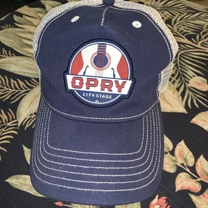 Vintage Opry City Stage New York Truckers Hat/Cap Mesh Sportige Brand Snap Back - Picture 1 of 6