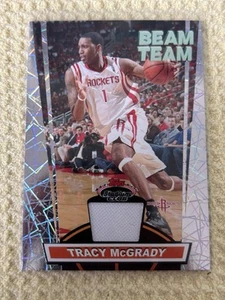 Reliquia maglia squadra Tracy McGrady 2007-08 Topps Stadium Club Beam - Foto 1 di 2