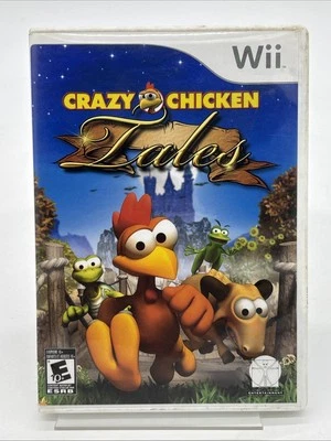 Crazy Chicken Tales (Nintendo Wii, 2010) with Manual Complete CIB - Image 1 of 3