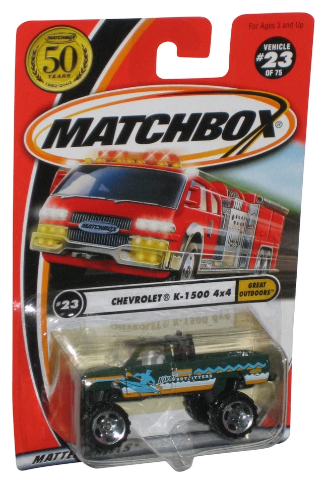 Matchbox Chevrolet K-1500 4x4 Grandi Spazi (2001) Camion Giocattolo 23/75 - Immagine 1 di 1