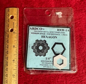 ARDCO HXW-1/4 Hexagon Template Metal - Picture 1 of 2