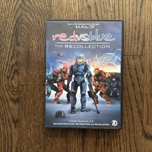 HALO Red Vs Blue The Recollection DVD Seasons 6-8 Show 3 Disc Set Rare OOP - Picture 1 of 5