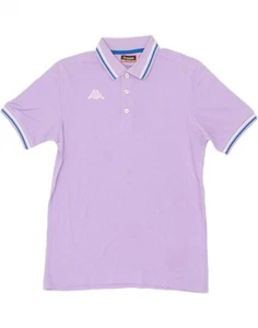 KAPPA Mens Polo Shirt Medium Purple Cotton FF05 - Picture 1 of 4