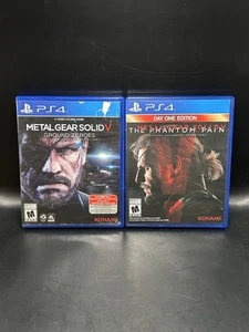 PlayStation 4 PS4 Metal Gear Solid V The Phantom Pain and Ground Zeroes - Picture 1 of 9