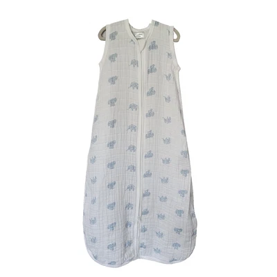 Aden + Anais Sleep Sack 6-18 Months Organic Cotton Wearable Blanket Elephants - Image 1 of 4