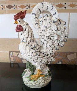 Handsome Vintage Medium Ceramic Rooster - Picture 1 of 5