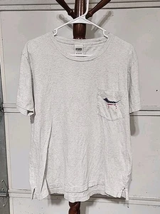 Victoria's Secret American Flag Dog Campus Tee M USA 4th Of July Memorial Day - Picture 1 of 4