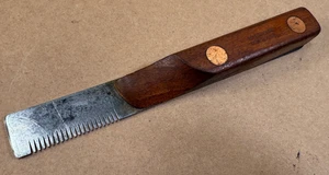 Vintage Stevens Dog Grooming Hair Coat Hand Stripper Carding STRIPPING KNIFE - Picture 1 of 8