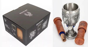 Dragon Age Grey Warden Verbinden Kelch Tasse Buchstaben Etui Halskette Anhänger Konvolut - Bild 1 von 14