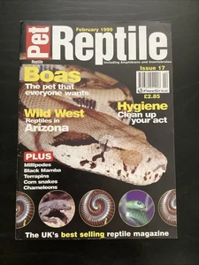 Pet Reptile Magazine Issue 17 Includes Boas, Black Mamba & Arizona Reptiles - Picture 1 of 2