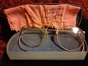 Vintage Baush & Lomb HiBo 1/10 12K GF Gold Filled Vintage Eyeglasses Frames - Picture 1 of 11