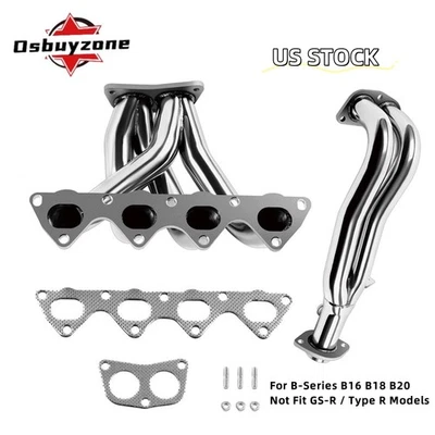 Kit de cabezal colector de acero inoxidable serie B para 94-01 Acura Integra LS/GS/RS DC4 NUEVO Foto 1 de 4