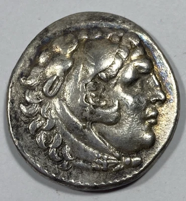 320 BC Alexander the Great. Techdrachm. 16.75grams. Nice. - Image 1 of 4