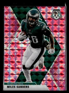 2020 Panini Mosaic Reactive Orange #162 Miles Sanders Philadelphia Eagles - Picture 1 of 2