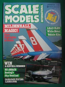 SCALE MODELS INTERNATIONAL SEPTEMBER 1988 - Picture 1 of 1