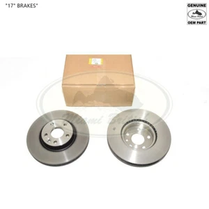 LAND ROVER FRONT BRAKE ROTOR DISC SET x2 RANGE EVOQUE LR059122 GENUINE - Picture 1 of 1