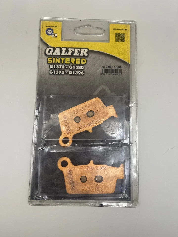 Galfer Brakes HH Sintered Brake Pads GASGSA KAWASAKI SUZUKI YAMAHA FD286G1396 - Image 1 of 1