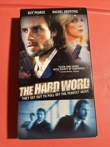 The Hard Word 2002 VHS rare, Guy Pearce Australian Caper robbery movie - Picture 1 of 9