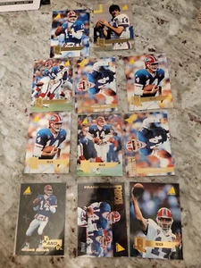 Lot of 11 1995 Pinnacle Club Collection Football Frank Reich NFL Bills - Picture 1 of 3