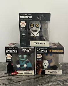 Handmade By Robots Vinyl Figures The Nun, Doctor Sleep & The Silence Of The Lamb - Picture 1 of 5