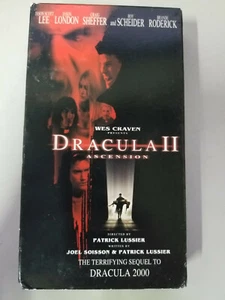 Dracula II: Ascension Jason London, Roy Scheider, Jason Scott Lee VHS - Imagen 1 de 1