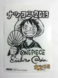 Mini lime transparente One Piece Monkey D Luffy Natsucomi 2019 Eiichiro Oda anime F/S - Photo 1 sur 1