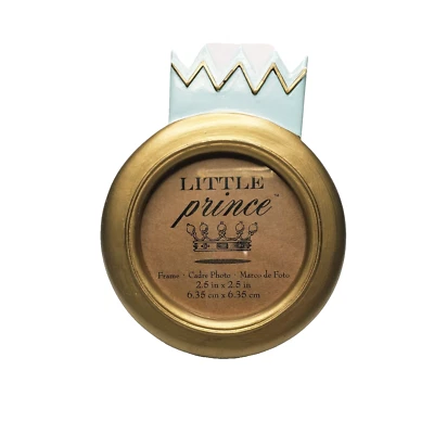 NEW Kate Aspen LITTLE PRINCE Place Holder Picture Frame Baby Shower Party Favors - Image 1 of 3