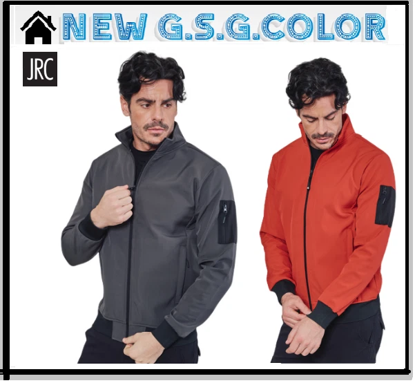 JRC Veste Homme De Travail Veste Chamonix En SOFT SHELL 3 STRATES IMPERMÉABLE - Photo 1/1