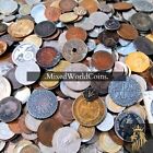 100 Mixed World Coins Lot Bulk (1 Pound) & Unsearched Old Foreign Coins & Tokens