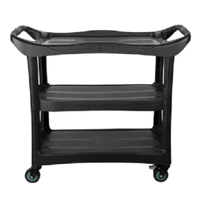 NEW Cleanlink 3 Tier Utility Cleaning Trolley Lockable Wheels Castors - Picture 1 of 1