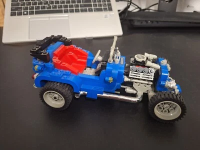 Vintage Lego Model Team Blue Fury Hot Rod set 5541 99% complete from 1995! - Image 1 of 4