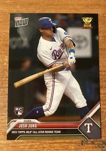 2023 Topps NOW Rookie Cup Team Josh Jung Rangers RC - Picture 1 of 2